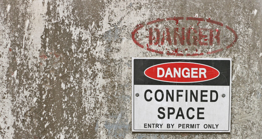 The dangers of confined spaces in construction